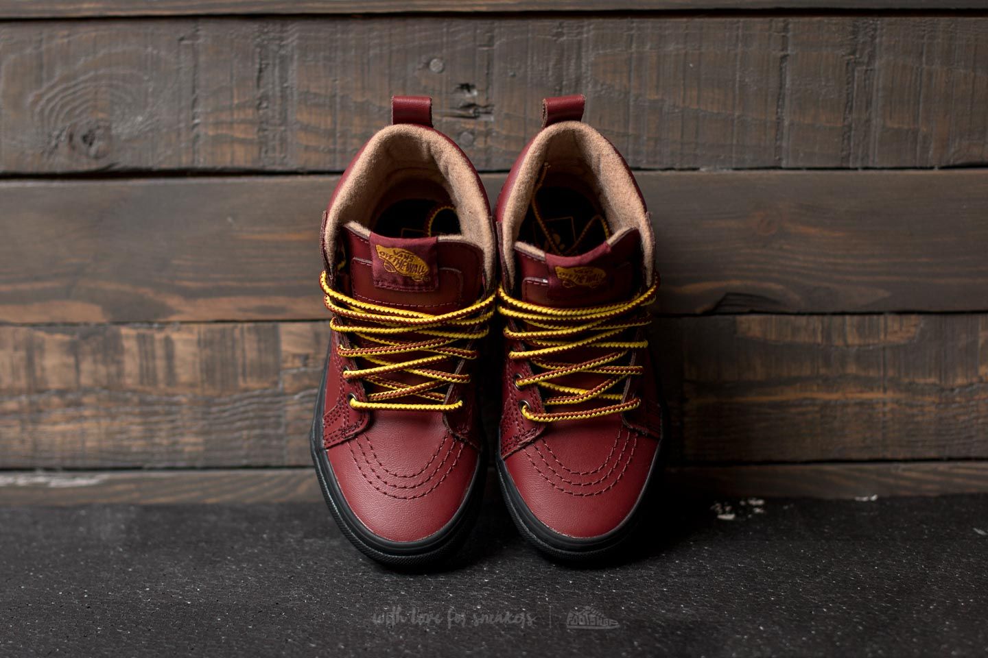 Vans madder brown deals sk8 hi