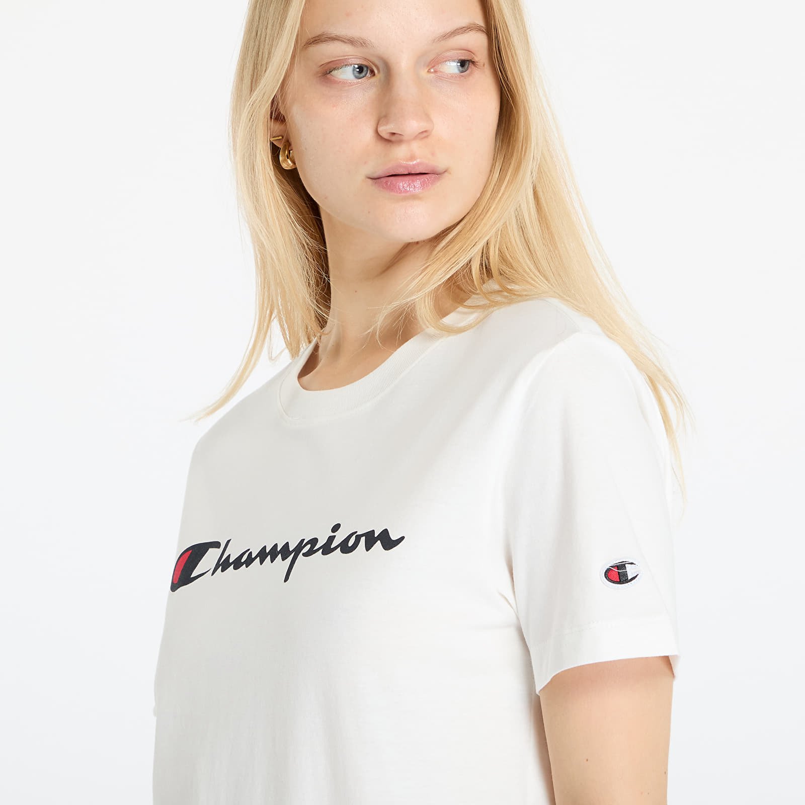 Дамски тениски Champion SS Tee White
