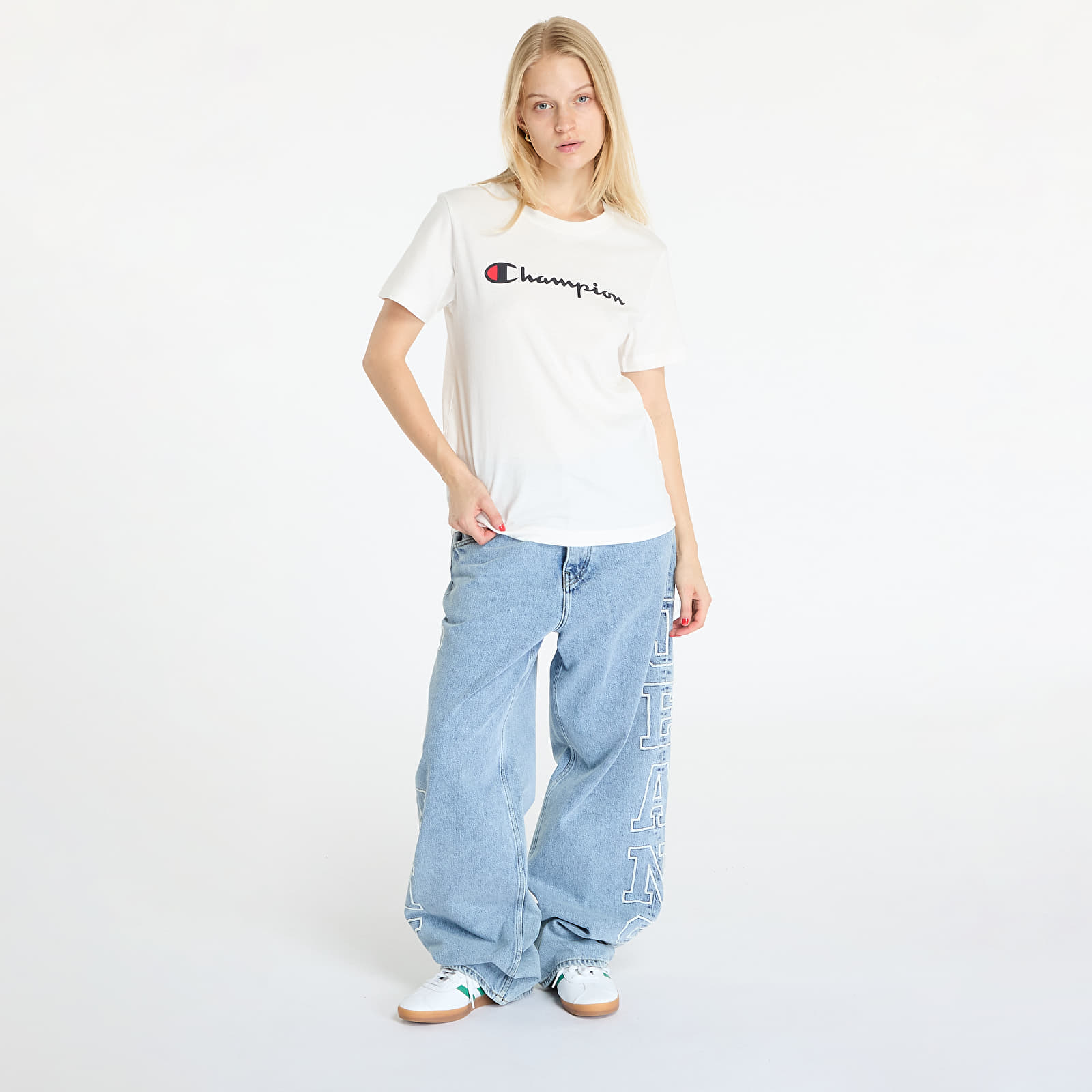 Дамски тениски Champion SS Tee White