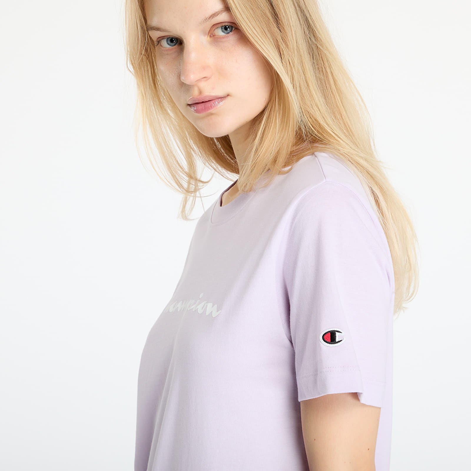 Női pólók  Champion SS Tee Purple