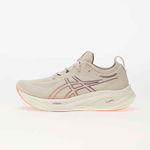 Asics Gel-Nimbus 26 Oatmeal/ Faded Orange