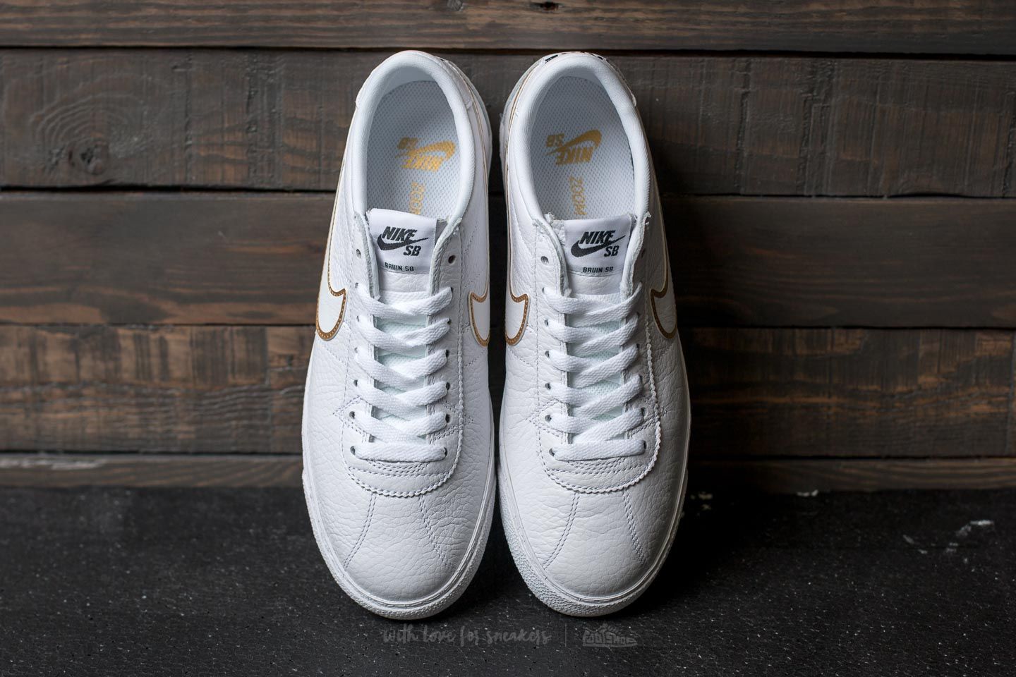 Men's shoes Nike SB Bruin Zoom Premium SE White/ White-Metallic Gold