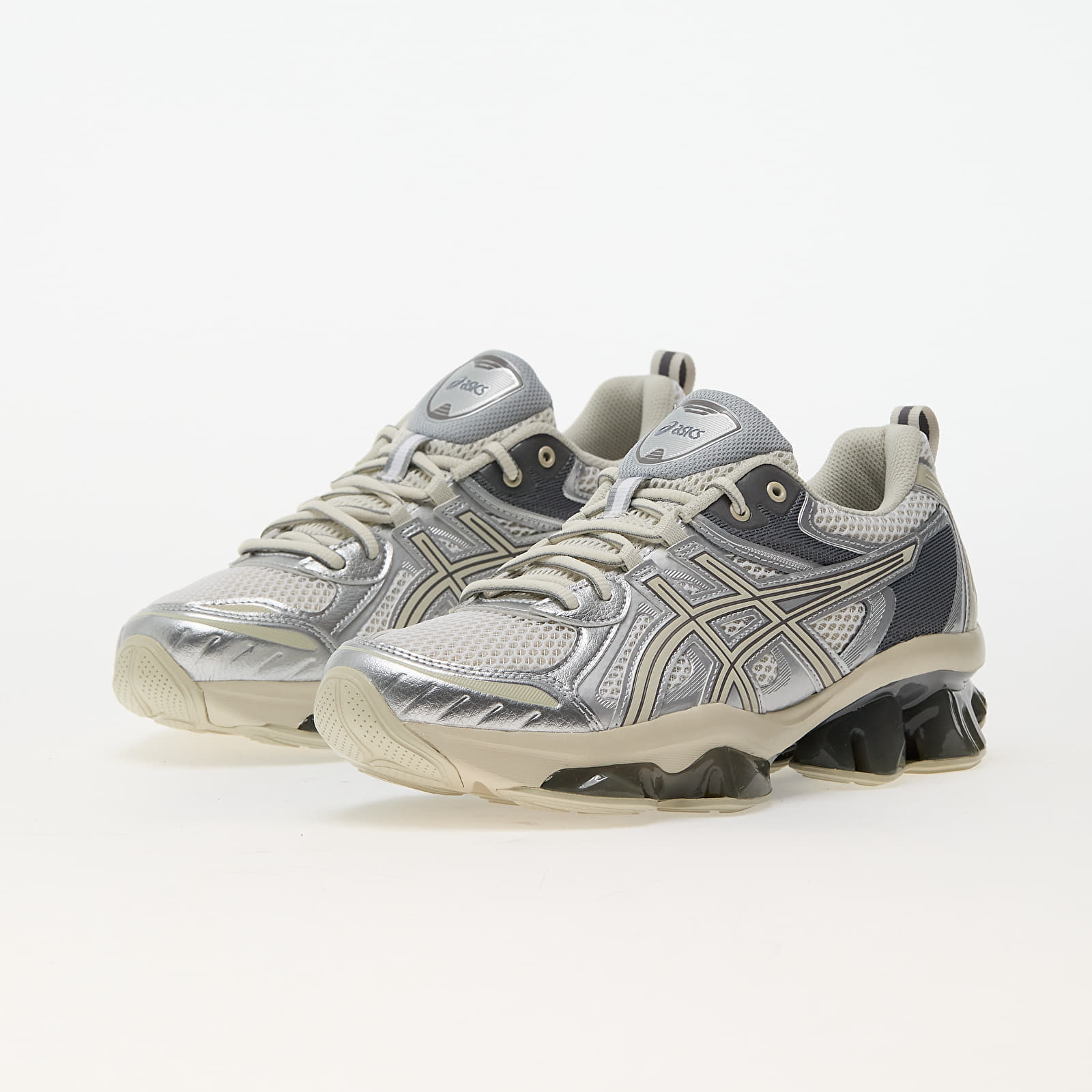Herren Sneaker und Schuhe Asics Gel-Quantum Kinetic White/ Light Dust
