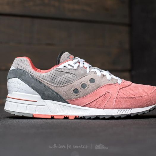 Men s shoes Saucony x Afew Shadow Master 5000 Goethe Pink Grey Footshop