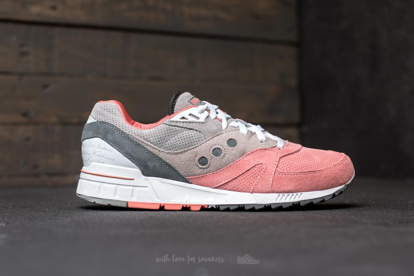 Men s shoes Saucony x Afew Shadow Master 5000 Goethe Pink Grey Footshop