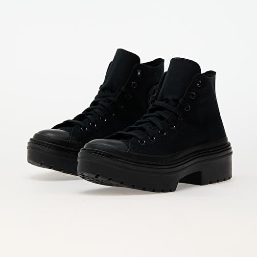 Converse chuck taylor hi platform black trainers new arrivals