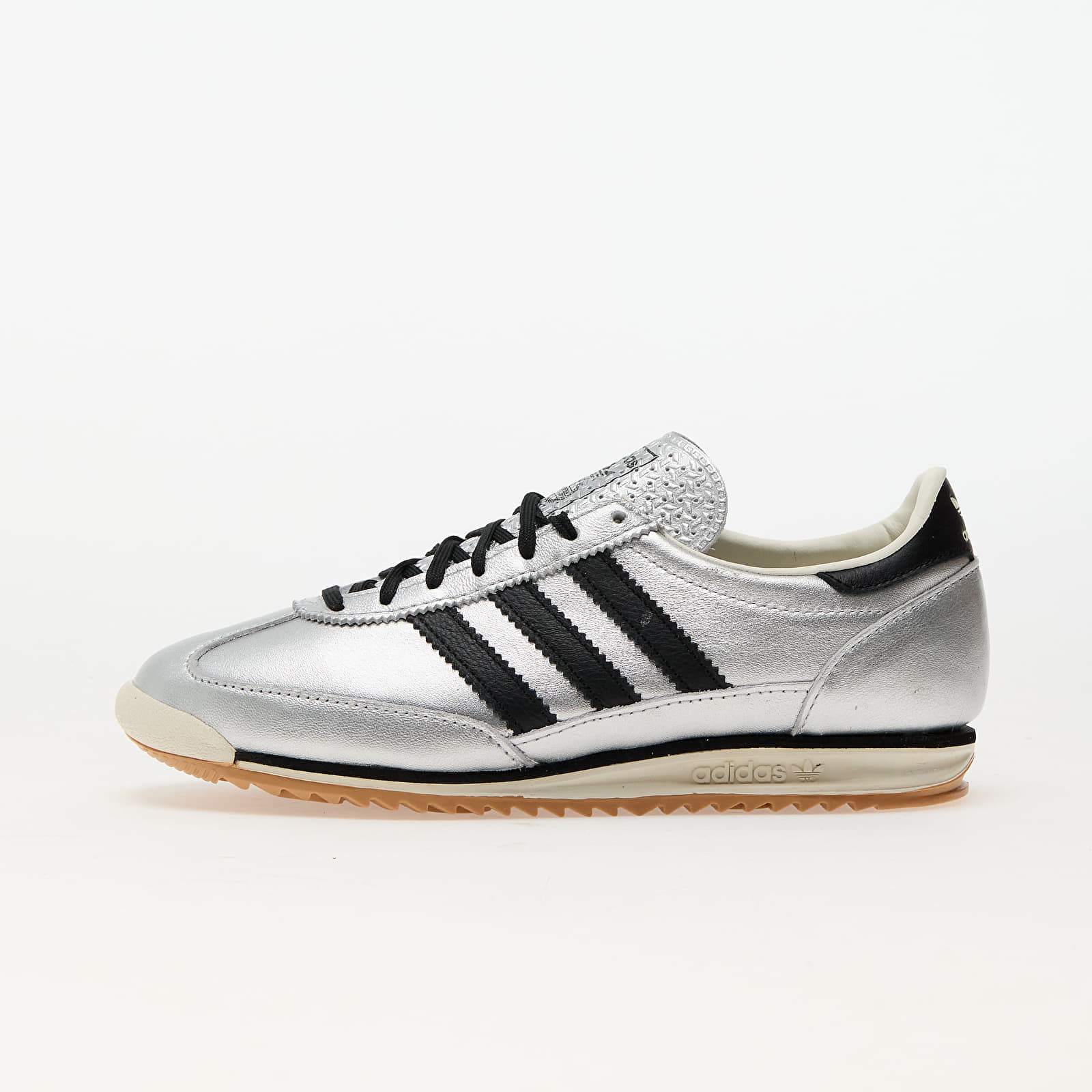 Levně Tenisky adidas SL 72 Og W Silver Metallic/ Core Black/ Off White