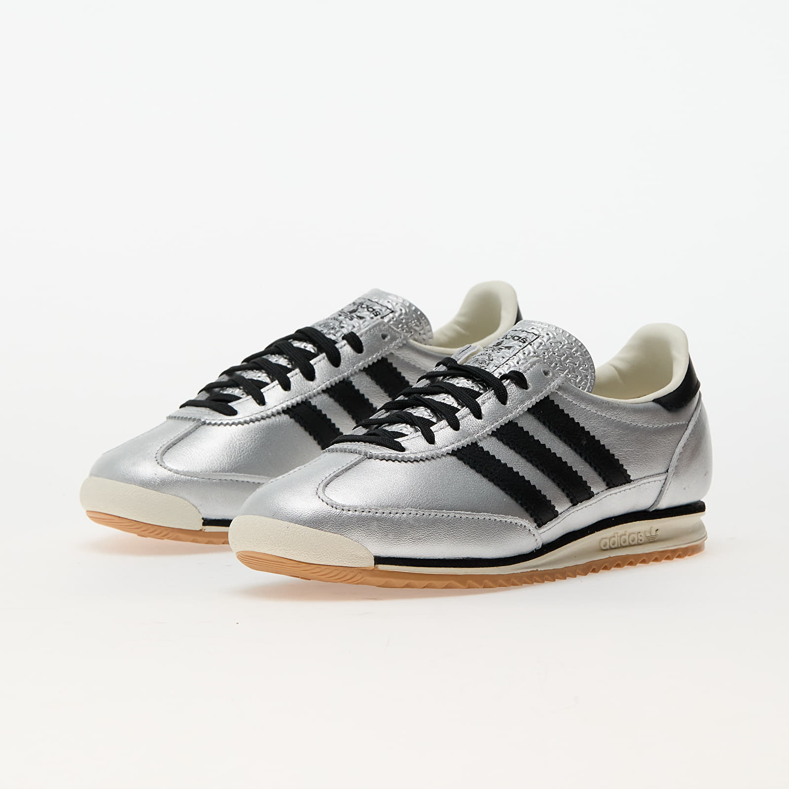 Women's shoes adidas SL 72 Og W Silver Metallic/ Core Black/ Off White