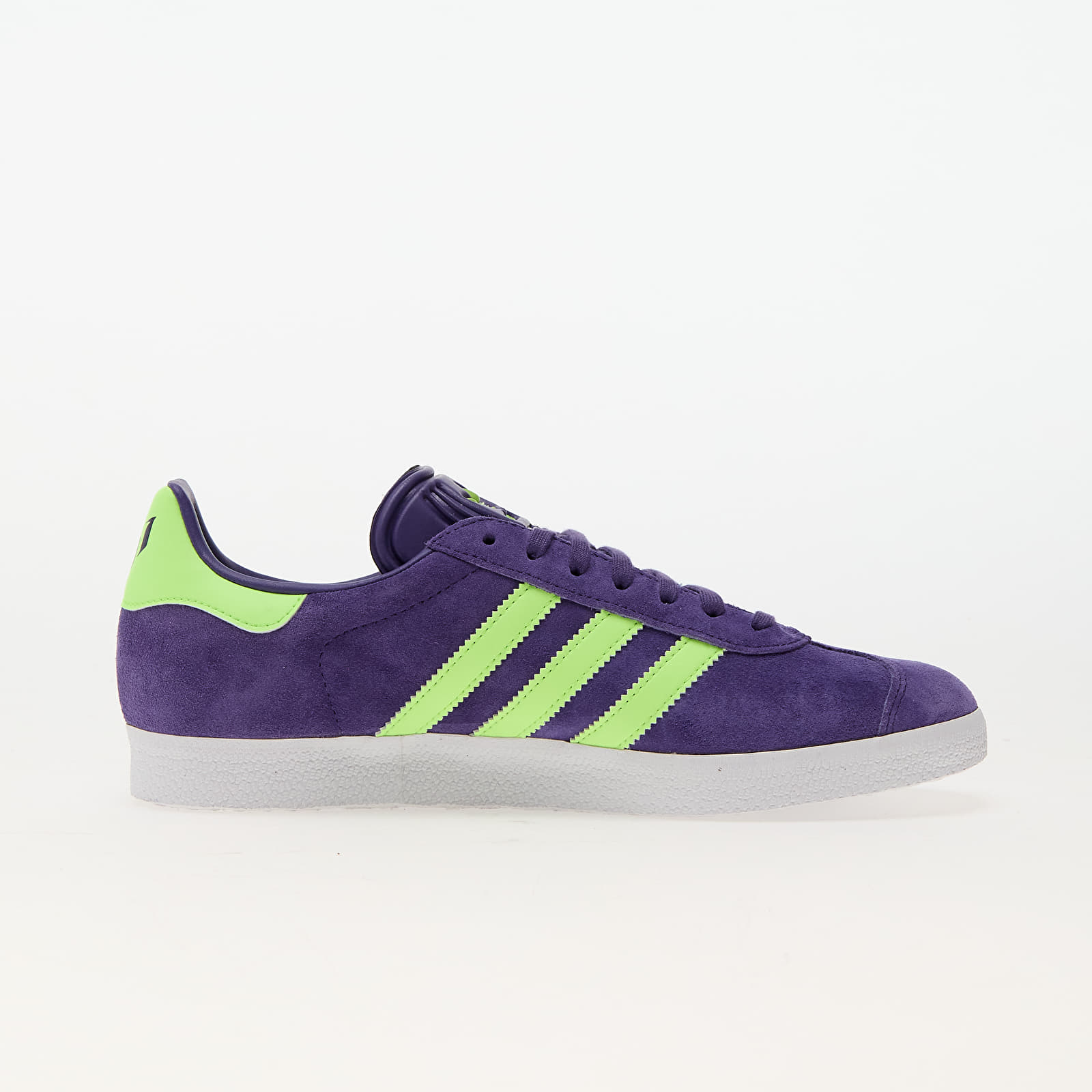 Men's shoes adidas Gazelle Messi University Purple/ Lucid Lemond/ Ftw White