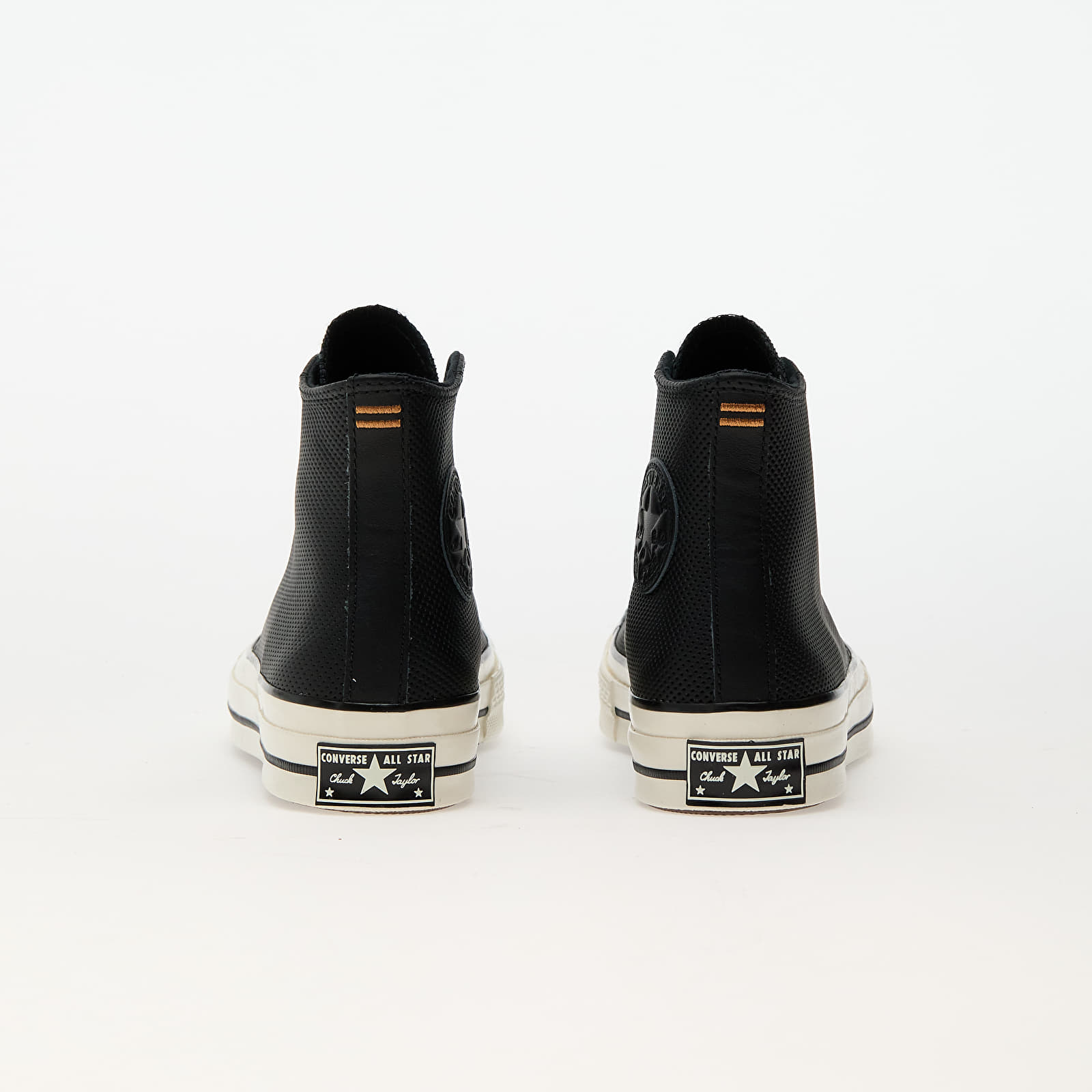 Converse Chuck 70 Leather Black Gingersnap Egret US 10