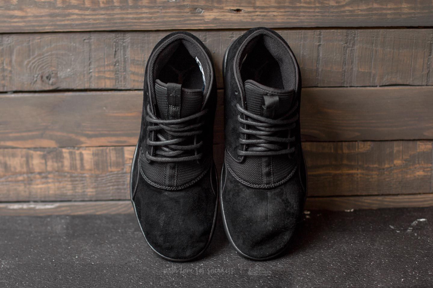 Men s shoes Jordan Eclipse Chukka Leather Black Black Footshop