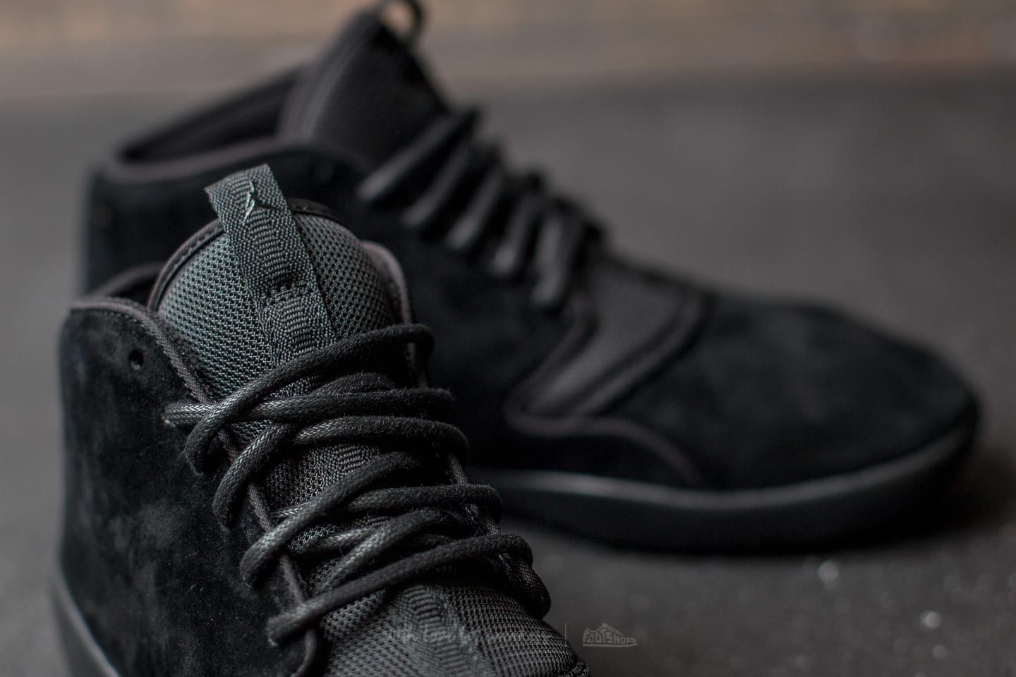 Men s shoes Jordan Eclipse Chukka Leather Black Black Footshop