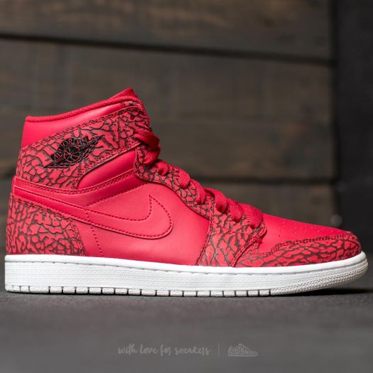 Men s shoes Air Jordan 1 Retro High Gym Red White Team Red White Footshop