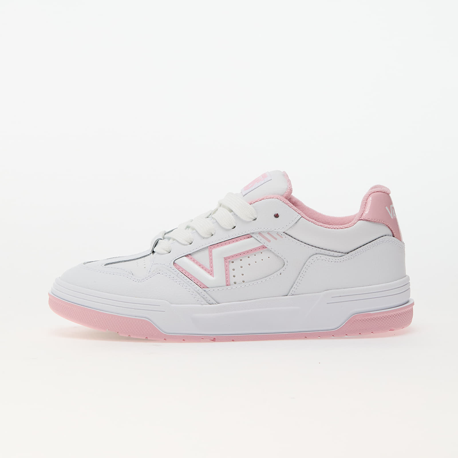Férfi cipők Vans Upland Leather White/ Pink