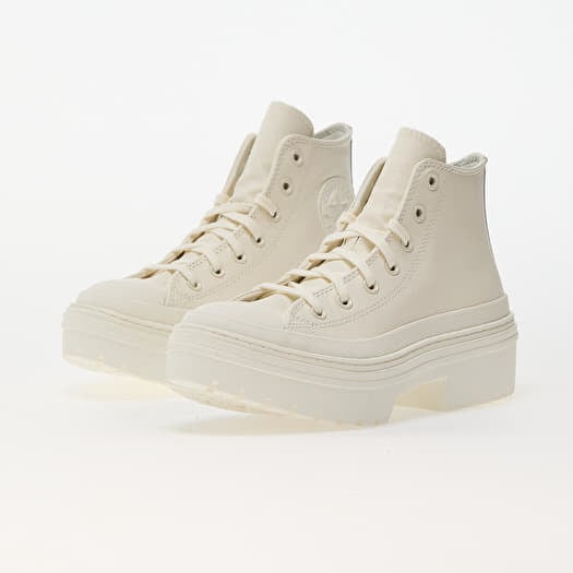 Converse chuck taylor all star leather platform discount