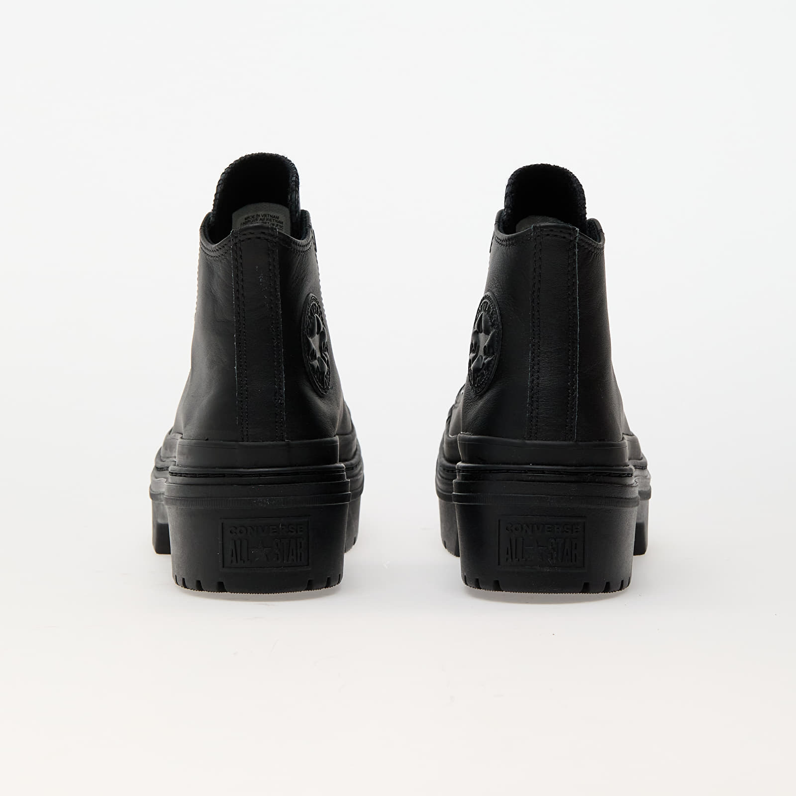 Női cipők Converse Chuck Taylor All Star Lugged Heel Leather Platform Black/ Black/ Black