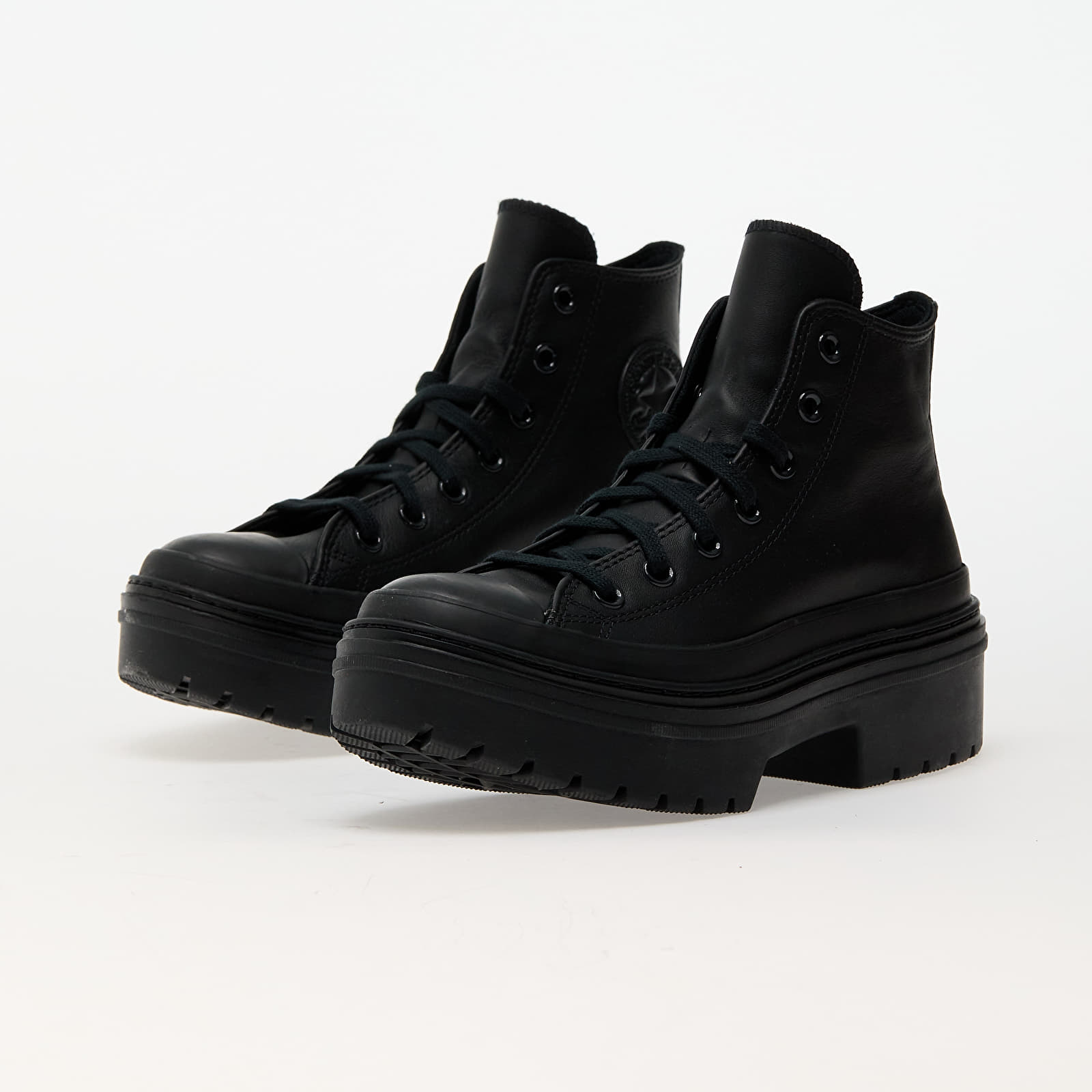 Chuck taylor platform leather top