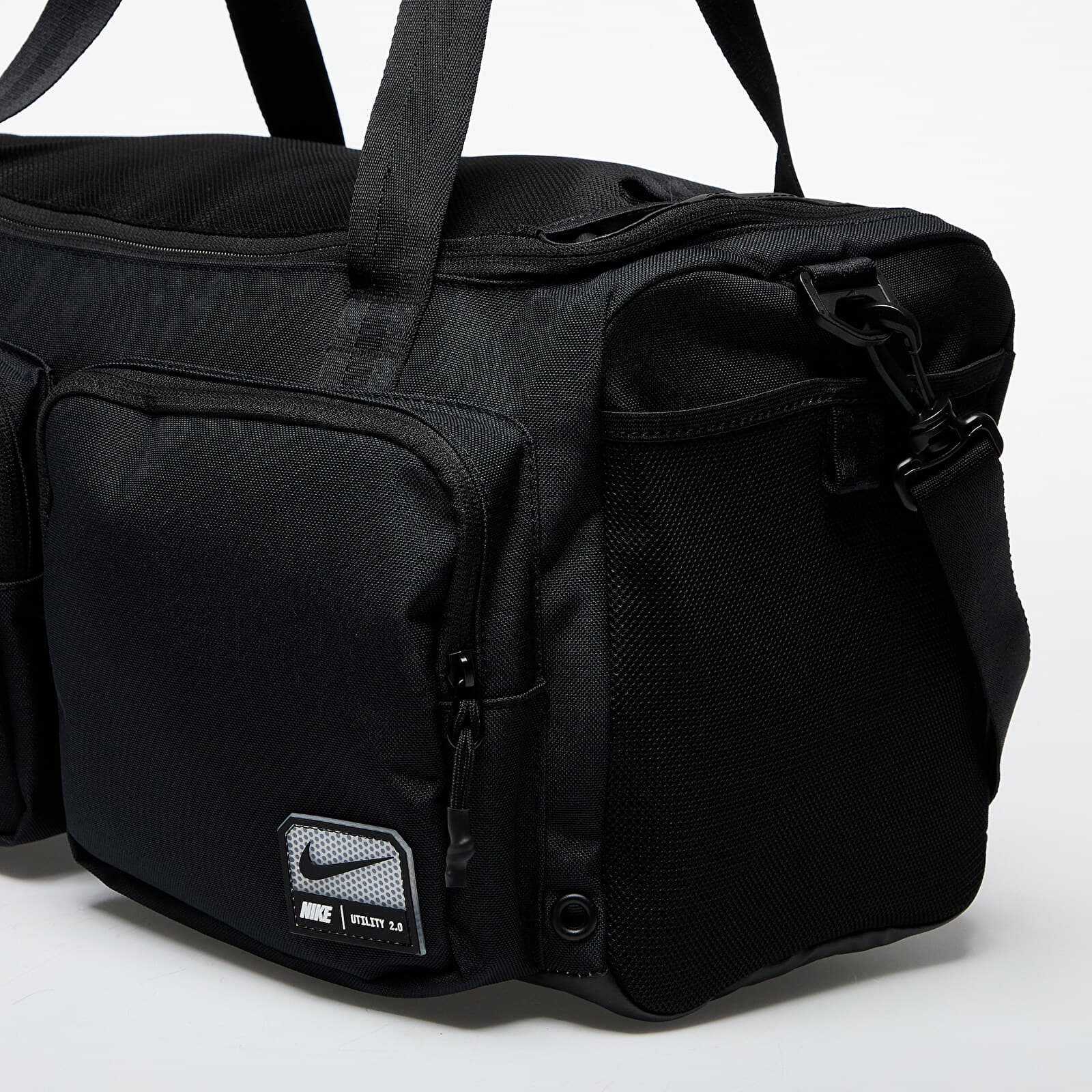 Duffle bag Nike Utility Power 2.0 Duffel Bag Black/ Black/ White