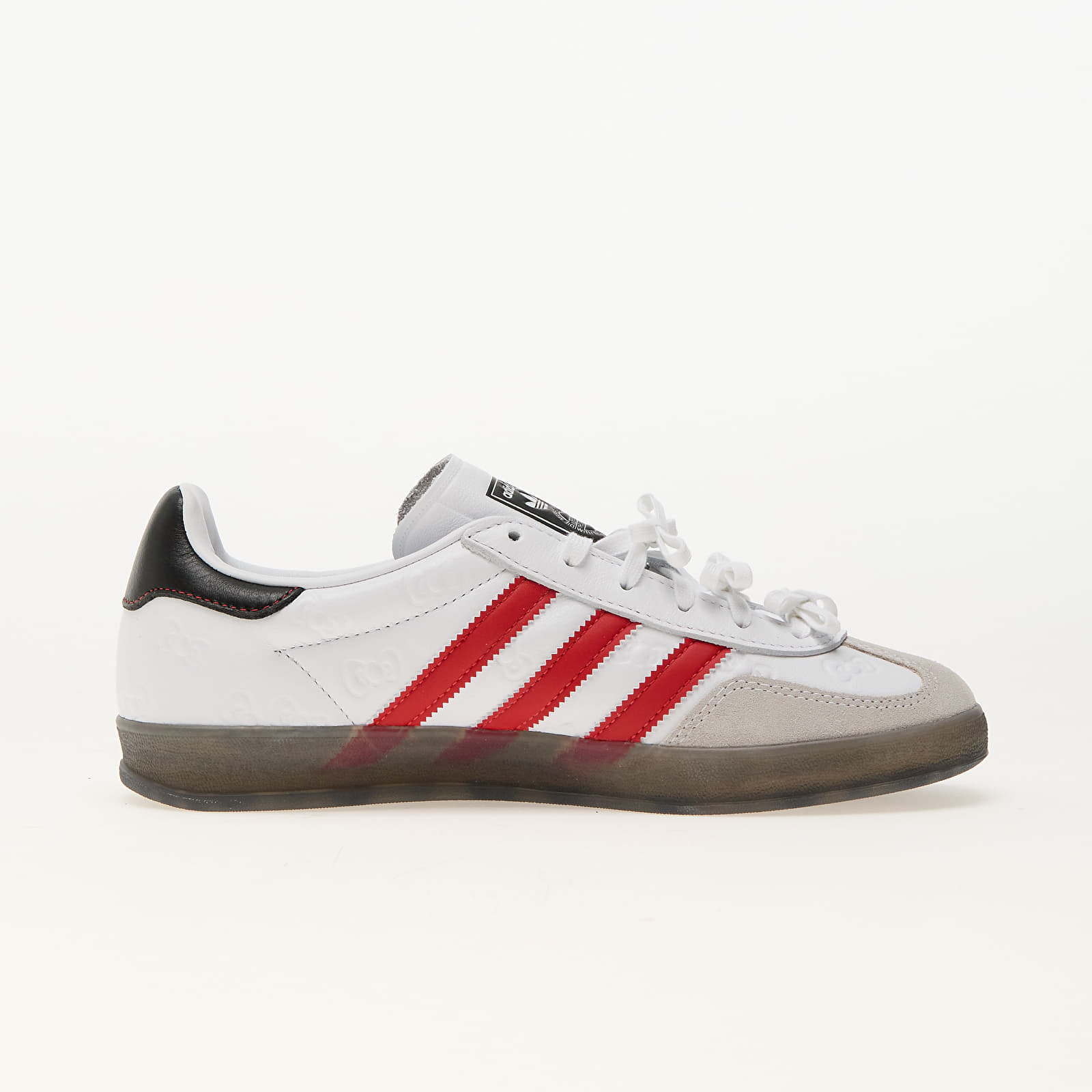 Moteriška avalynė adidas Gazelle Indoor W Ftw White/ Red/ Core Black