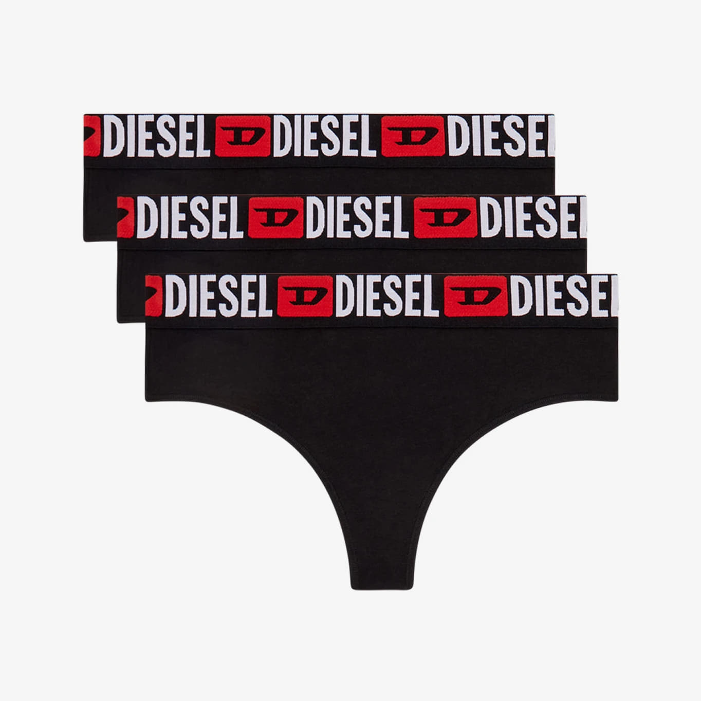 Diesel UFST-Stars String 3-Pack Black XS