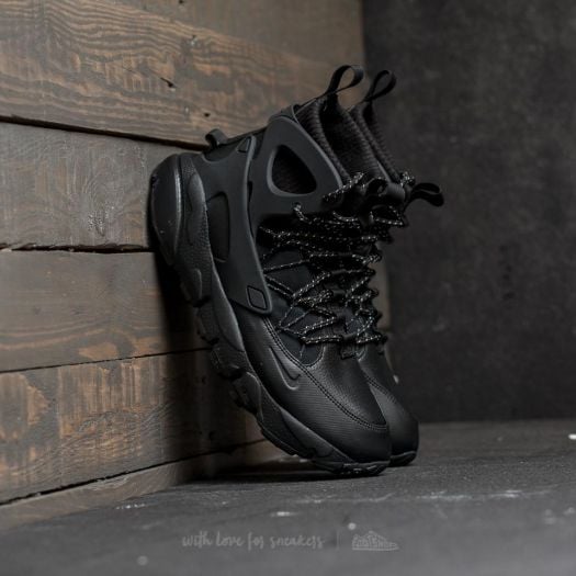 Shoe Aa0519 Women's Shoes Nike W Air Footscape Mid Black/ Black