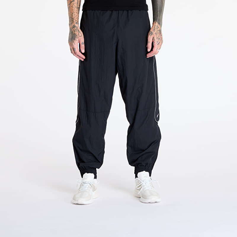 Nike solo swoosh ナイロンパンツ Nike Solo Swoosh Men's Track Pant Black/ White | Footshop
