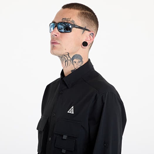 【ネコメリ】シャツNike ACG Devastation Nike ACG UV Devastation Trail Shirt - Thunder Blue / Summit