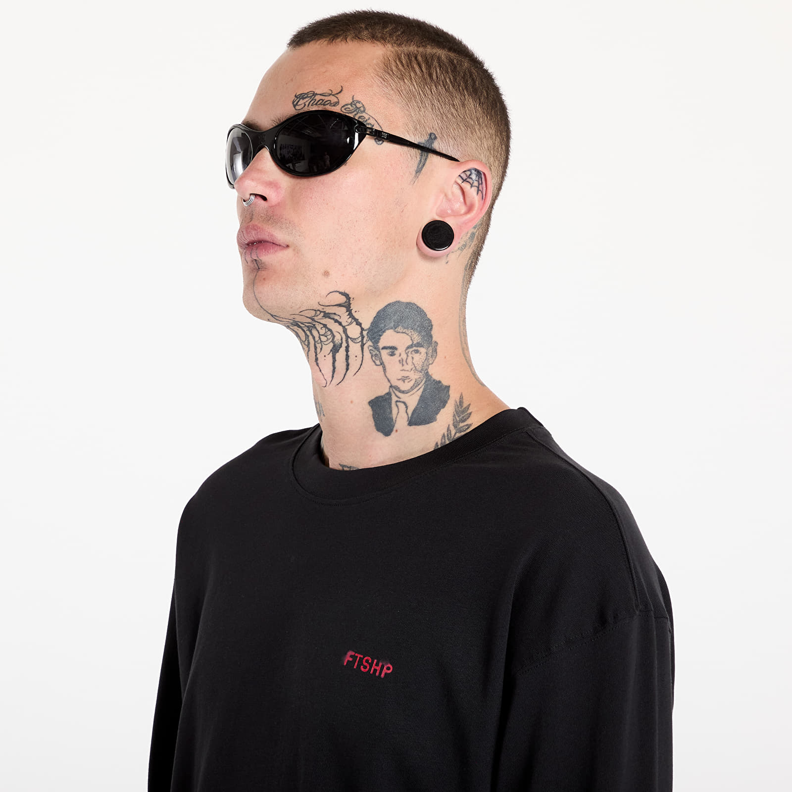T-shirts FTSHP Metal Glass Box Longsleeve Tee UNISEX Black