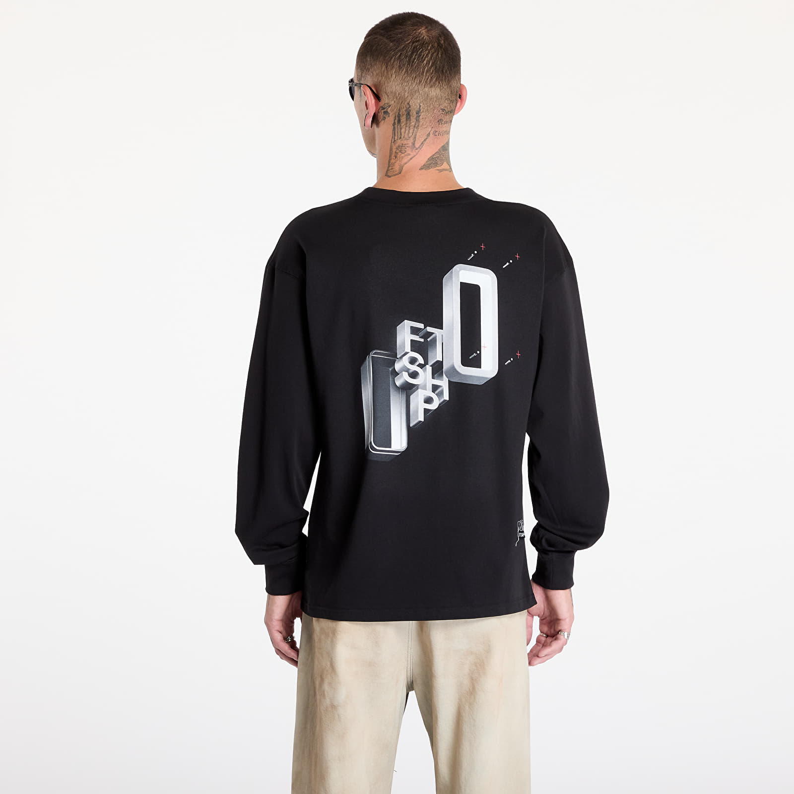 T-shirts FTSHP Metal Glass Box Longsleeve Tee UNISEX Black