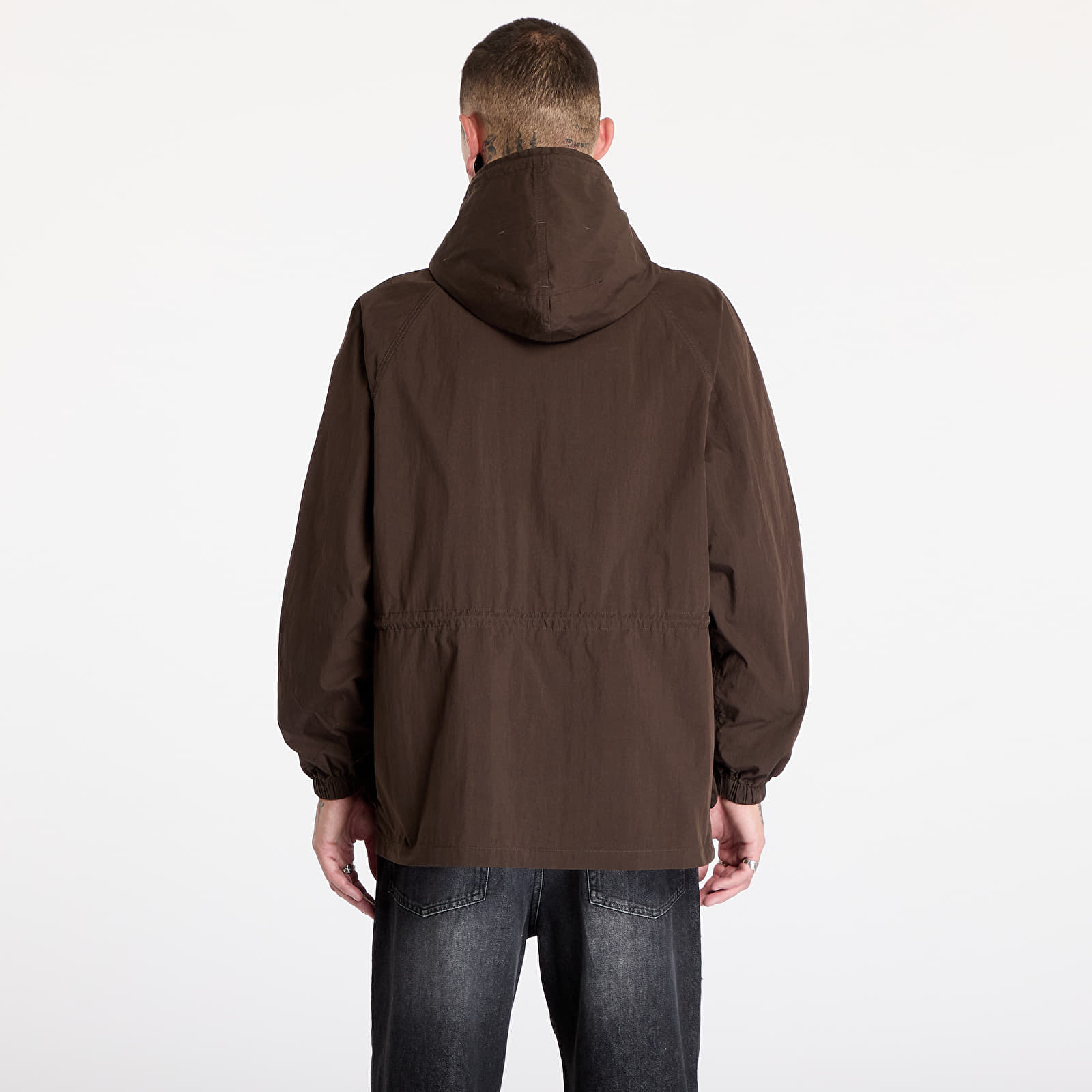 Pánské bundy Umbro by Slam Jam Masked Field Jacket Dark Brown
