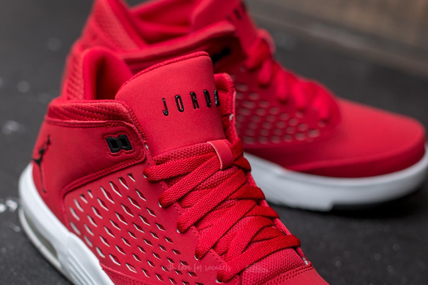 Moški čevlji Jordan Flight Origin 4 Gym Red/ Black-Pure Platinum
