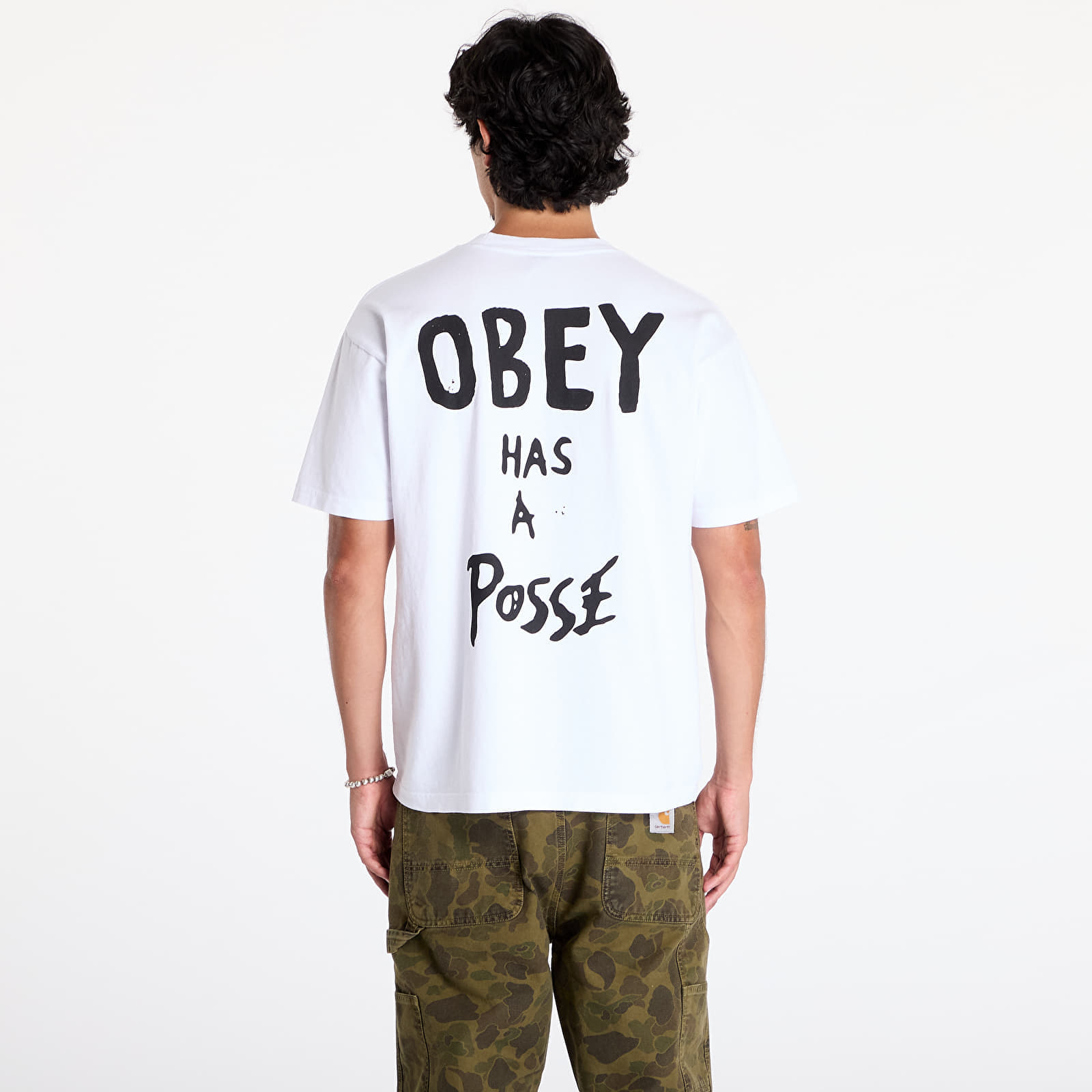 Футболка OBEY Obey Has A Posse T-Shirt White L