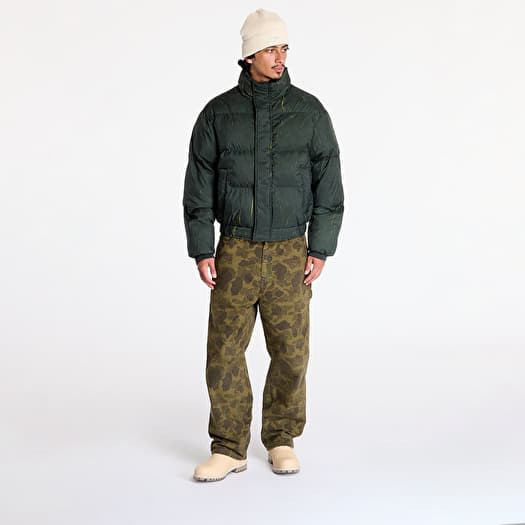 Men's jackets Daily Paper Renako Puffer Jacket Jet Black Footshop