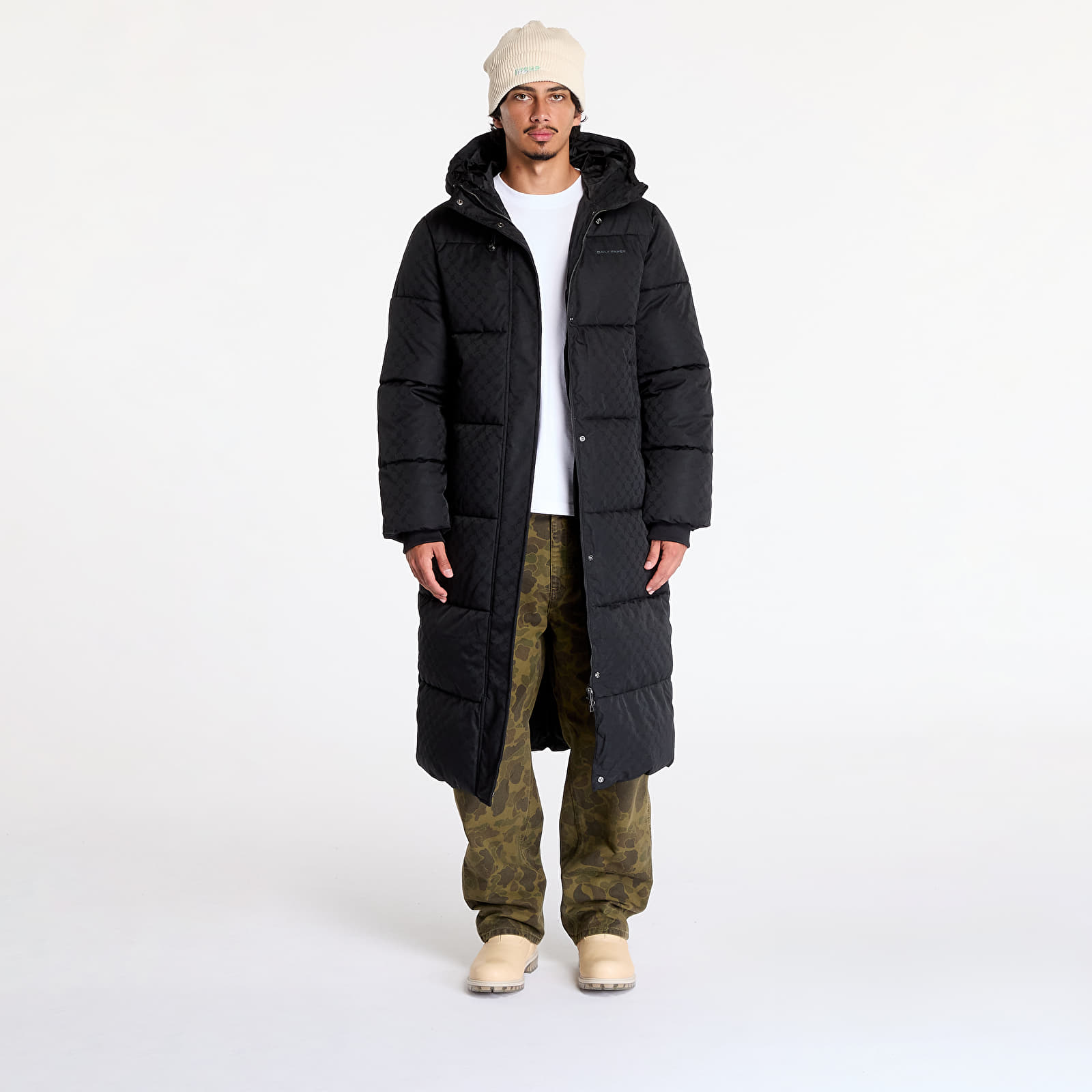 Jacken und Mäntel - Männer Daily Paper Monogram Puffer Coat Black