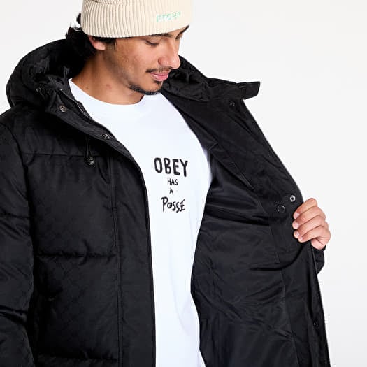 Daily paper puffer jacket sale top