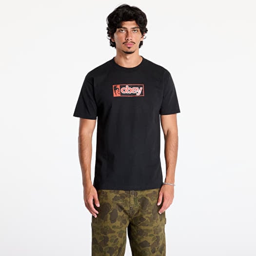 OBEY Obey Half Icon T-Shirt Black