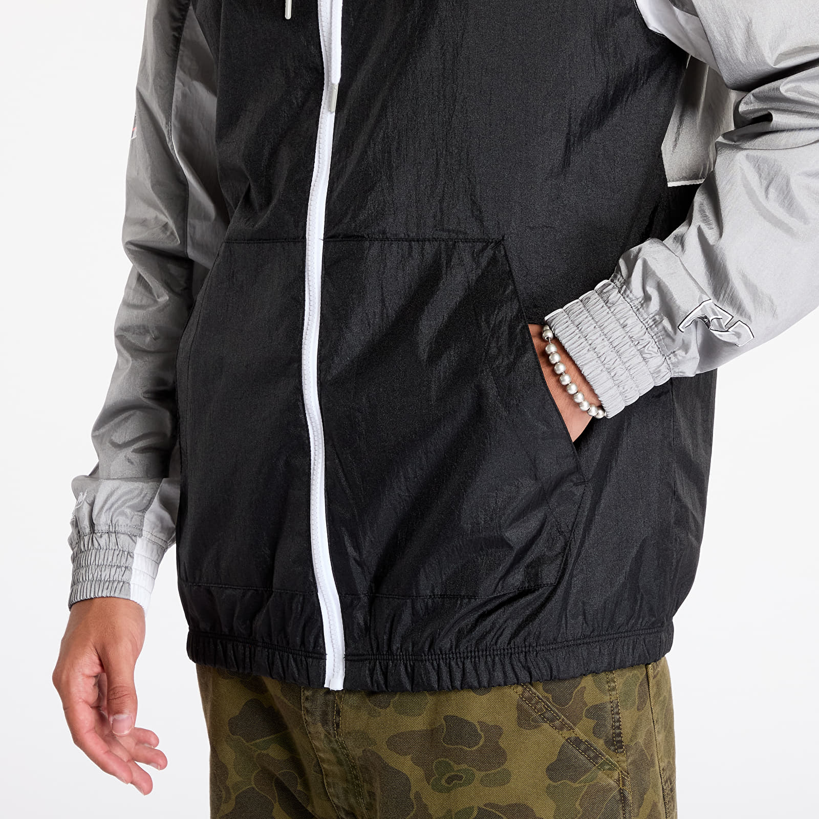 Joped Mitchell & Ness NHL Big Shot Premium Vintage Los Angeles Kings Windbreaker Multi/ White