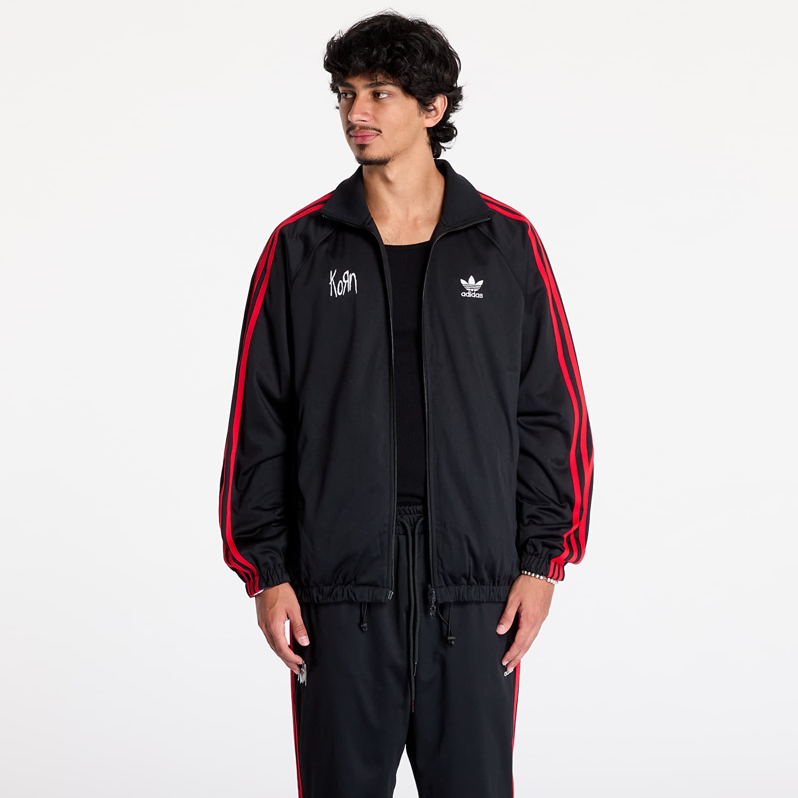 Hoodies and sweatshirts  adidas Korn Track Top Black
