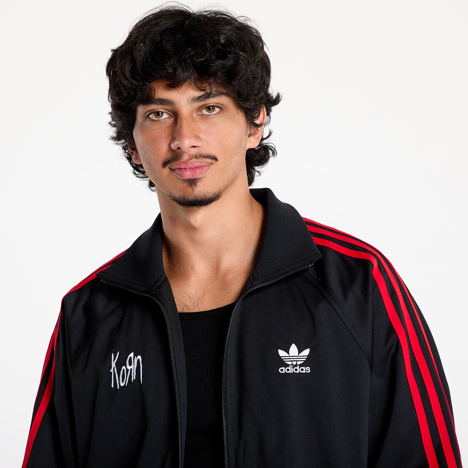 Hoodies and sweatshirts  adidas Korn Track Top Black