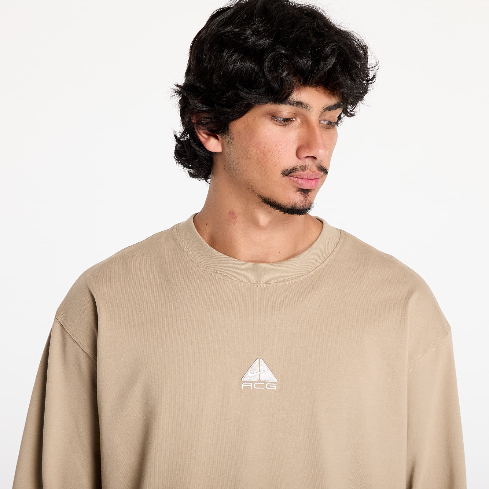 Koszulki Nike ACG "Lungs" Men's Long-Sleeve T-Shirt Khaki