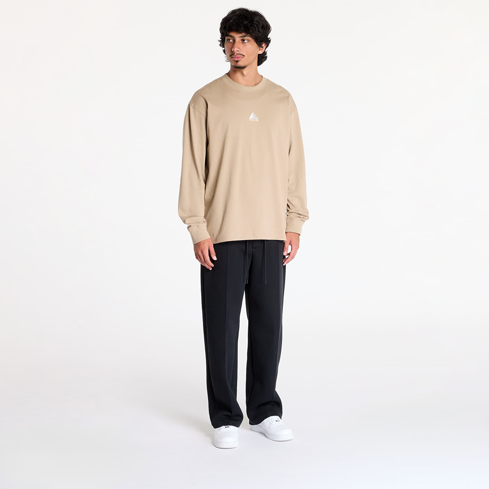Koszulki Nike ACG "Lungs" Men's Long-Sleeve T-Shirt Khaki
