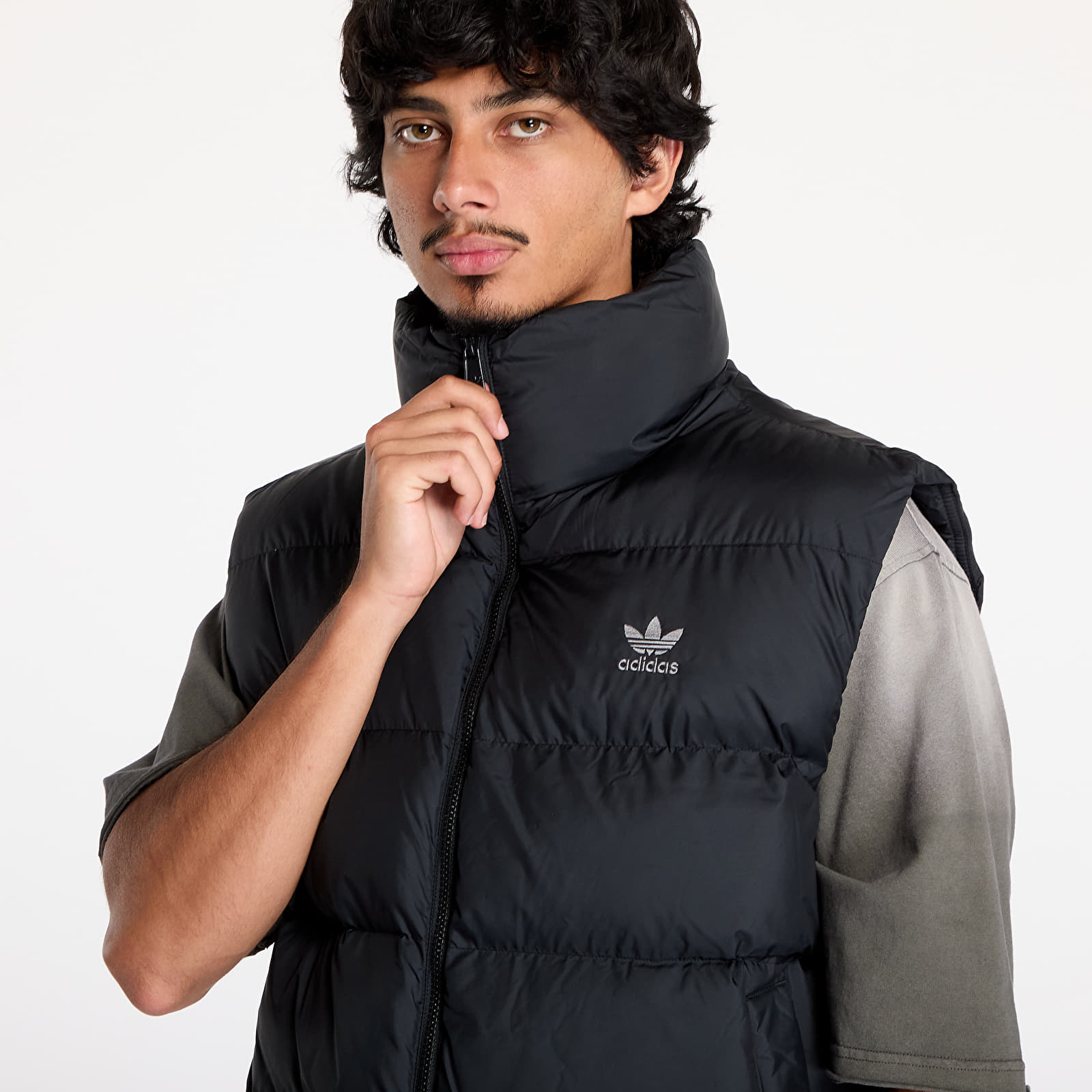 Vests adidas Tonal Puffer Vest Black
