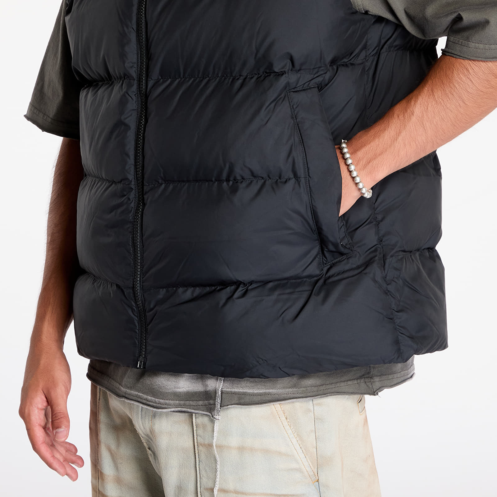 Vests adidas Tonal Puffer Vest Black