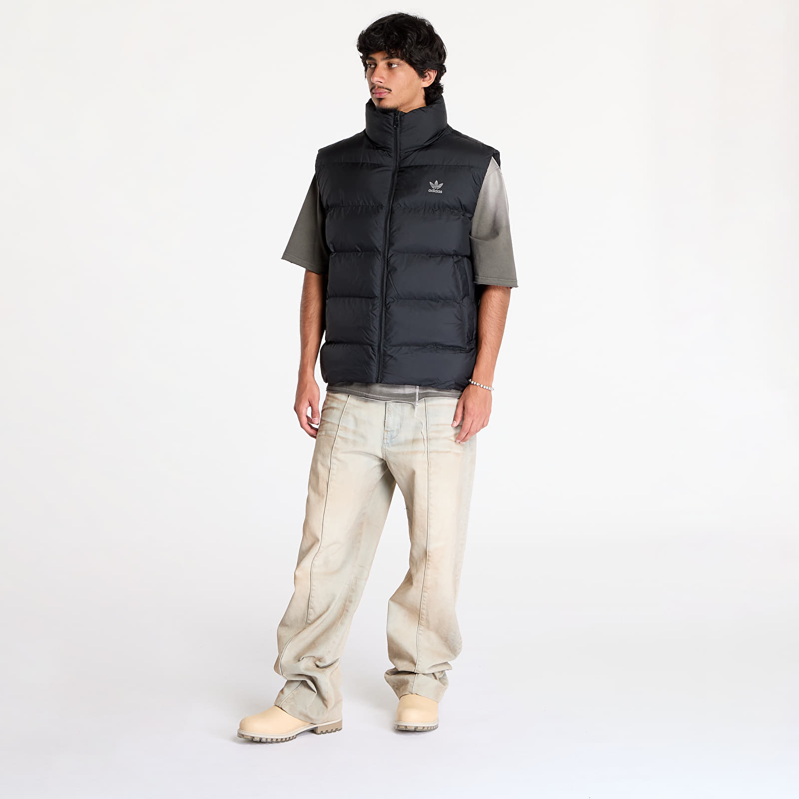 Vests adidas Tonal Puffer Vest Black