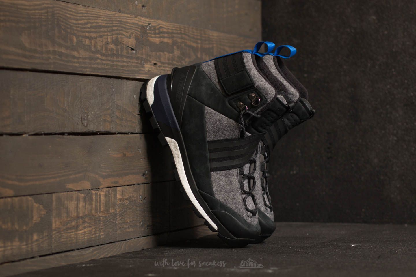 Men's shoes adidas Consortium x Xhibition Terrex Tracefinder Core Black/ Core Black/ Core Black