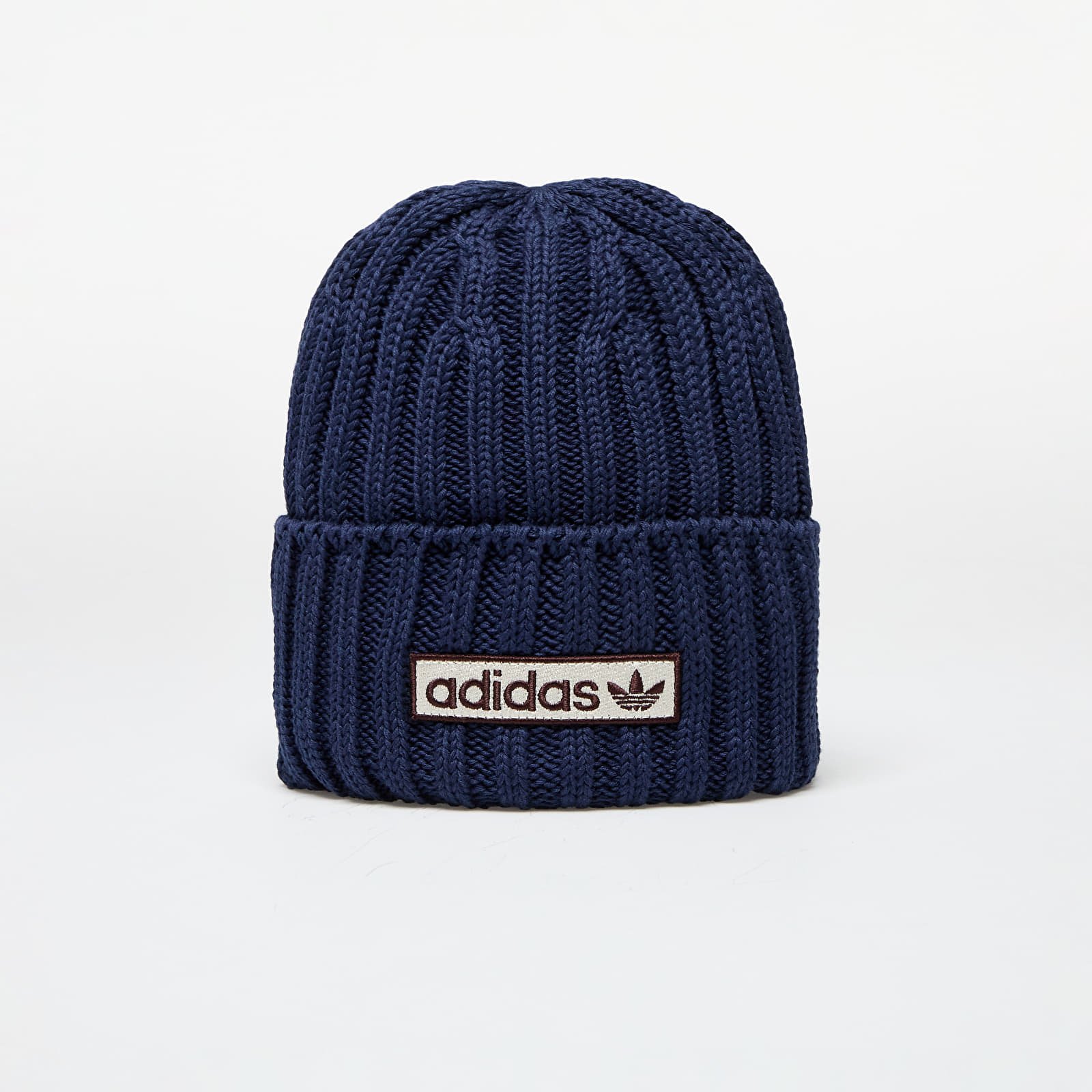 Čepice adidas Heavy Knit Beanie Night Indigo/ Preloved Ink