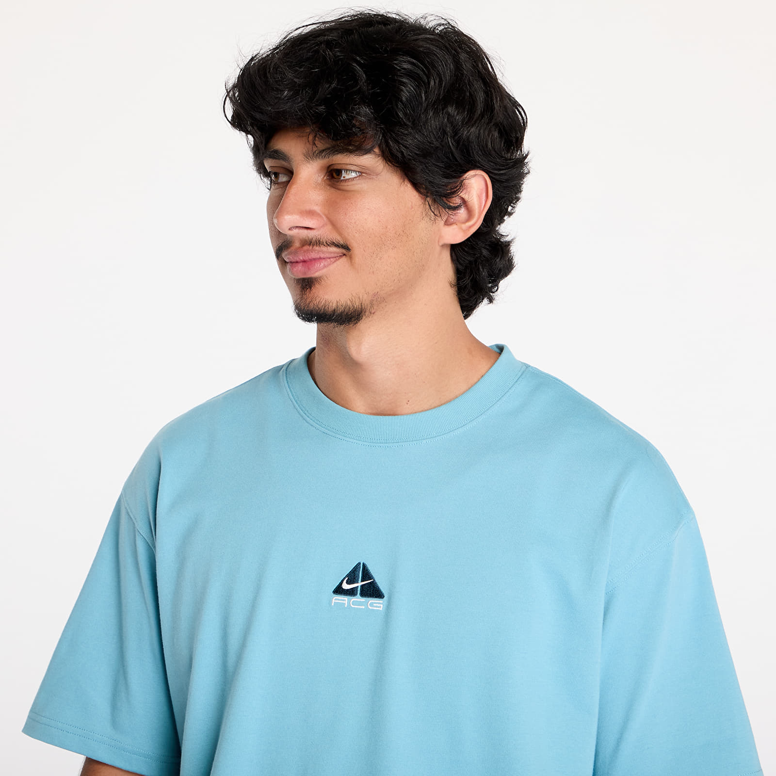 Koszulki Nike ACG Men's T-Shirt Denim Turq