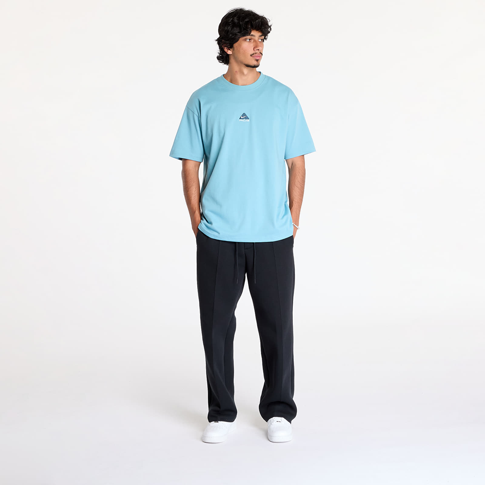 Koszulki Nike ACG Men's T-Shirt Denim Turq