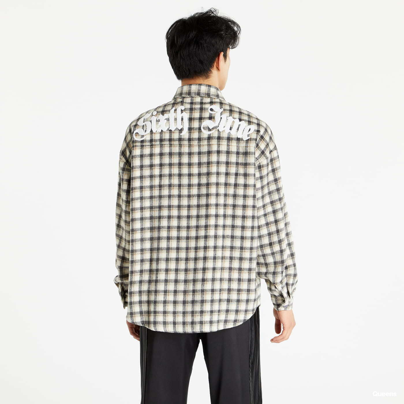 Чоловічі сорочки Sixth June Curly Patch Tartan Shirt Grey
