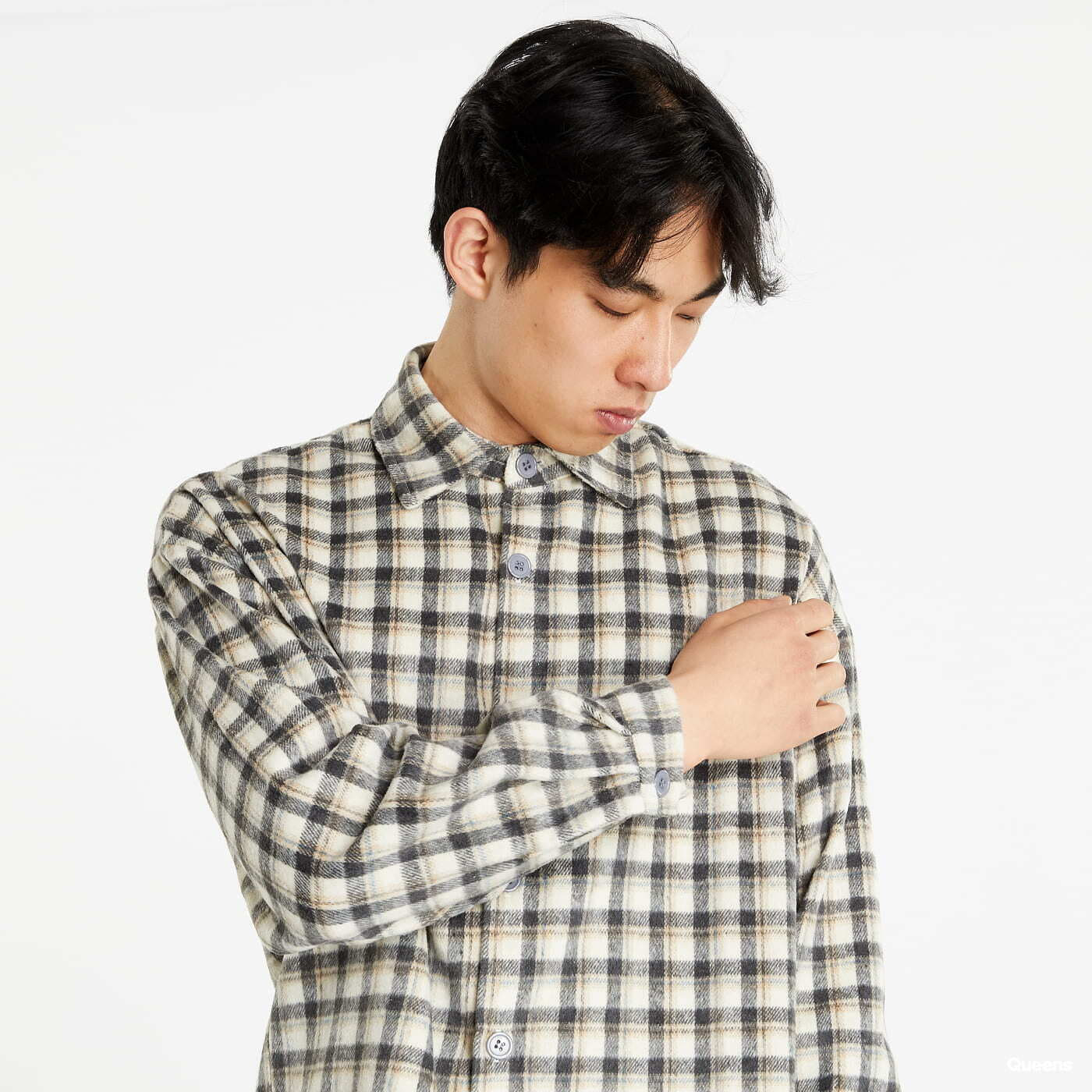 Чоловічі сорочки Sixth June Curly Patch Tartan Shirt Grey